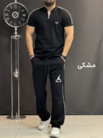 تيشرت نيم زيپ استين كش4032 - Image 3