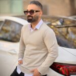 بافت یقه هفت  FREE SIZE