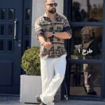 پیراهن پشمی گلیمی