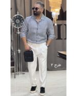 پیراهن پشمی بسیار ضخیم6015 - Image 2