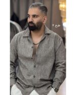 پیراهن پشمی بسیار ضخیم6015 - Image 4