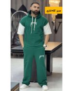 ست کلاه دار vip (جنس پارچه ماکان ایتالیایی) - Image 4