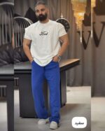 تیشرت تمام پنبه بسیار خنک پنبه لاکرا درجه ۱ - Image 2