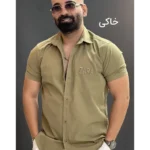 پیراهن کتان صابونی پاییزه